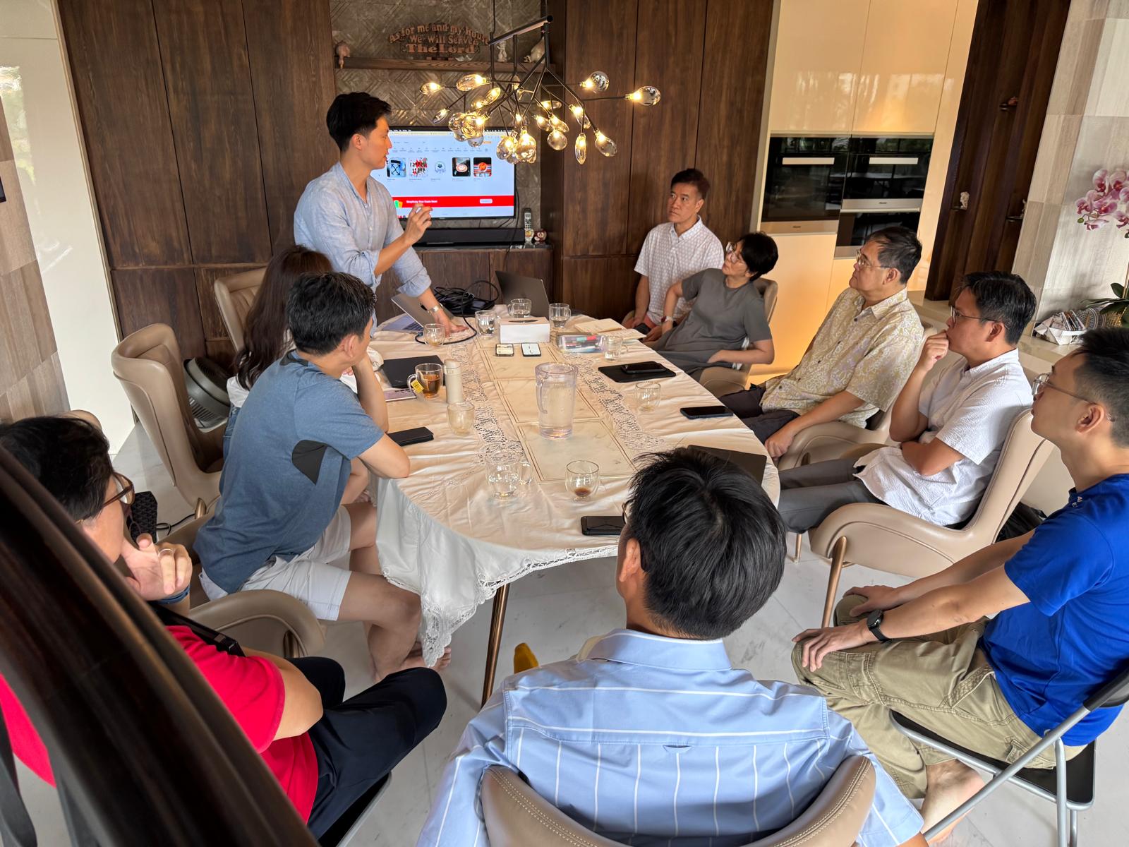 ShopNJoy team collaboration
